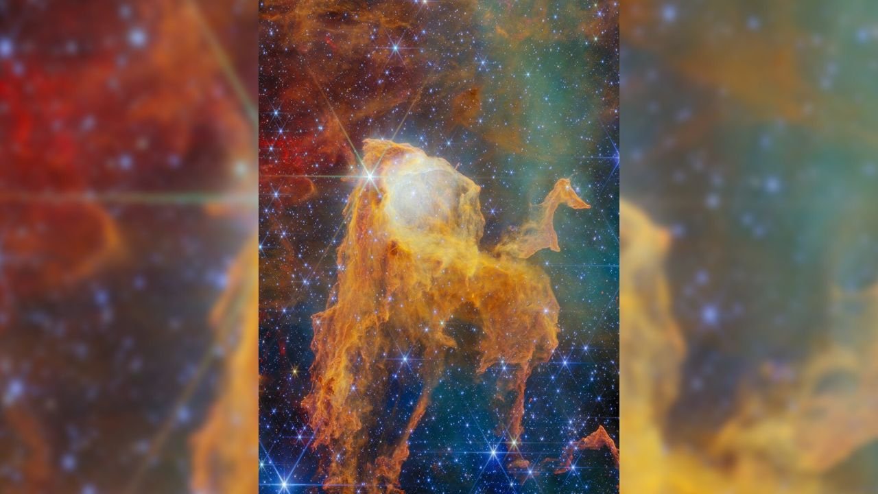 Новая фотография Туманности Карина: сокровища космоса в объективе JWST