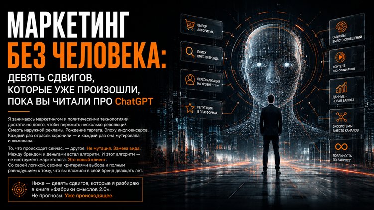 Маркетинг в эпоху алгоритмов: девять сдвигов в восприятии брендов и клиентов