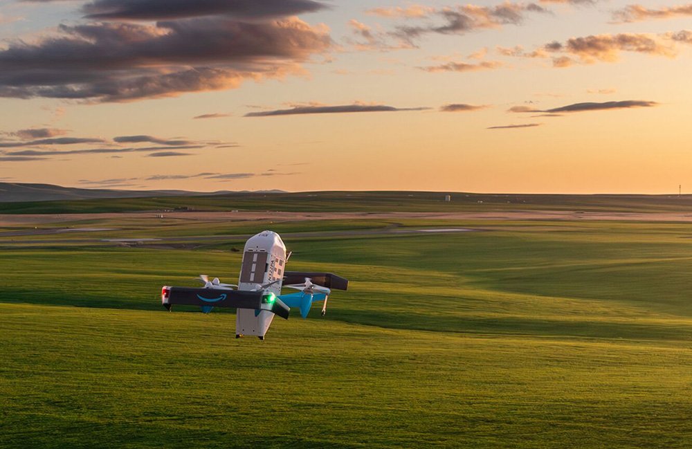 Amazon Prime Air: Дроновые доставки в 500 городах США к 2026 году