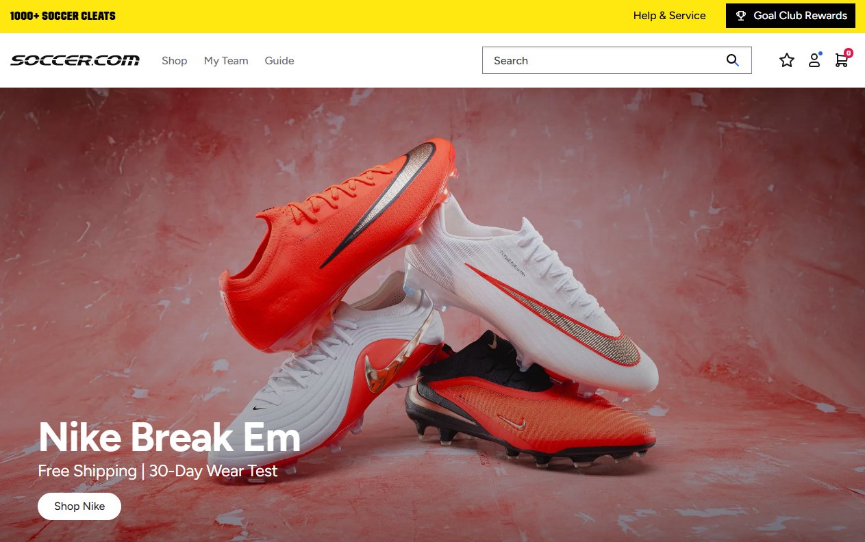 Как Soccer.com готовится к Cyber 5: анализ продаж и стратегии