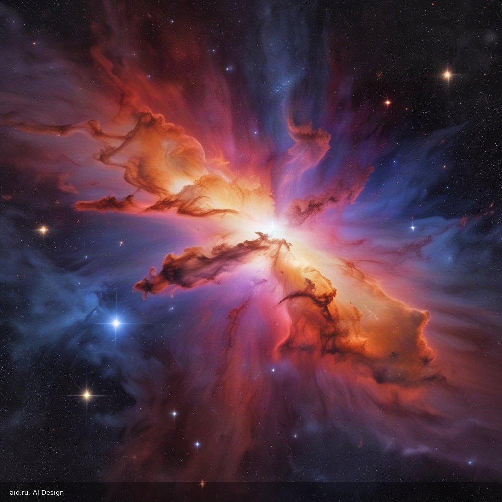 Космическое творение: НОВЫЕ ДАННЫЕ О ЗВЕЗДНОМ РОЖДЕНИИ В NGC 7129
