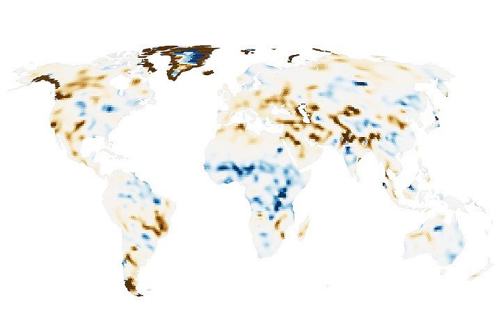 Влияние человека на водные ресурсы: новые данные NASA