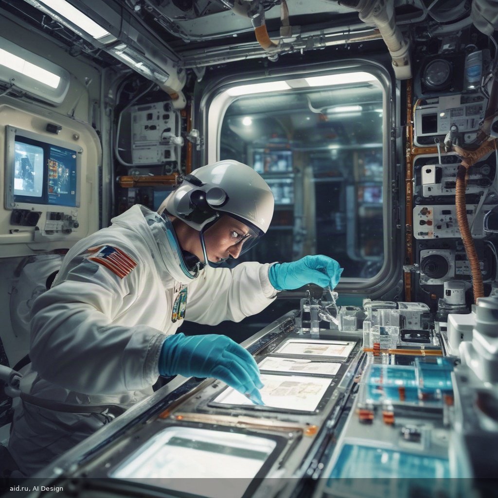 Космическая биопечать: как астронавты NASA работают с живыми клетками на МКС