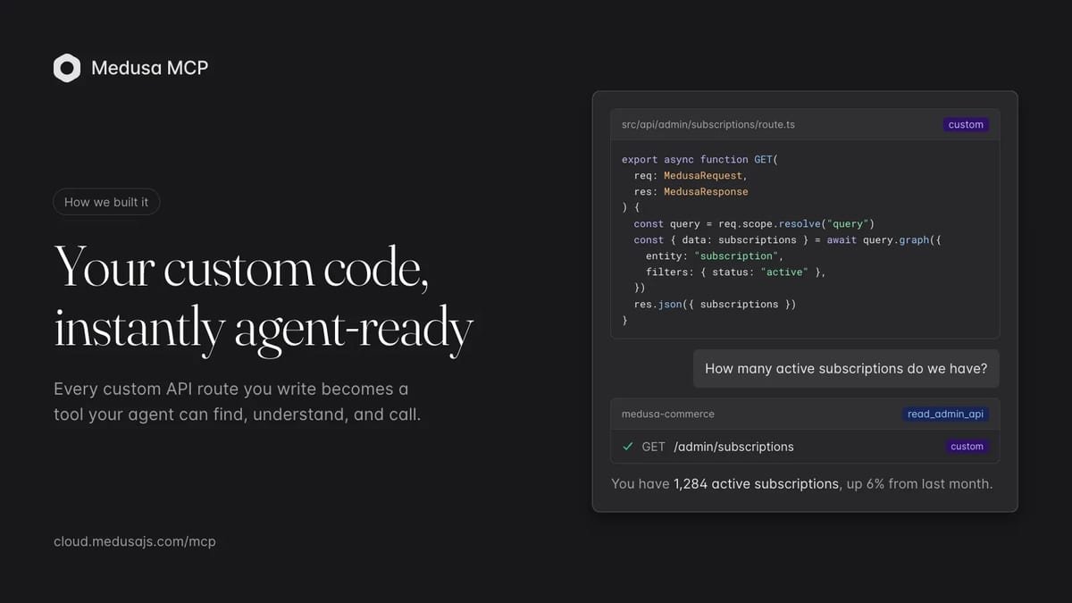 Medusa MCP: Революция в управлении данными для коммерческих приложений