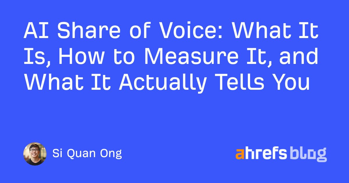 AI Share of Voice: Как измерить видимость вашего бренда в ответах ИИ